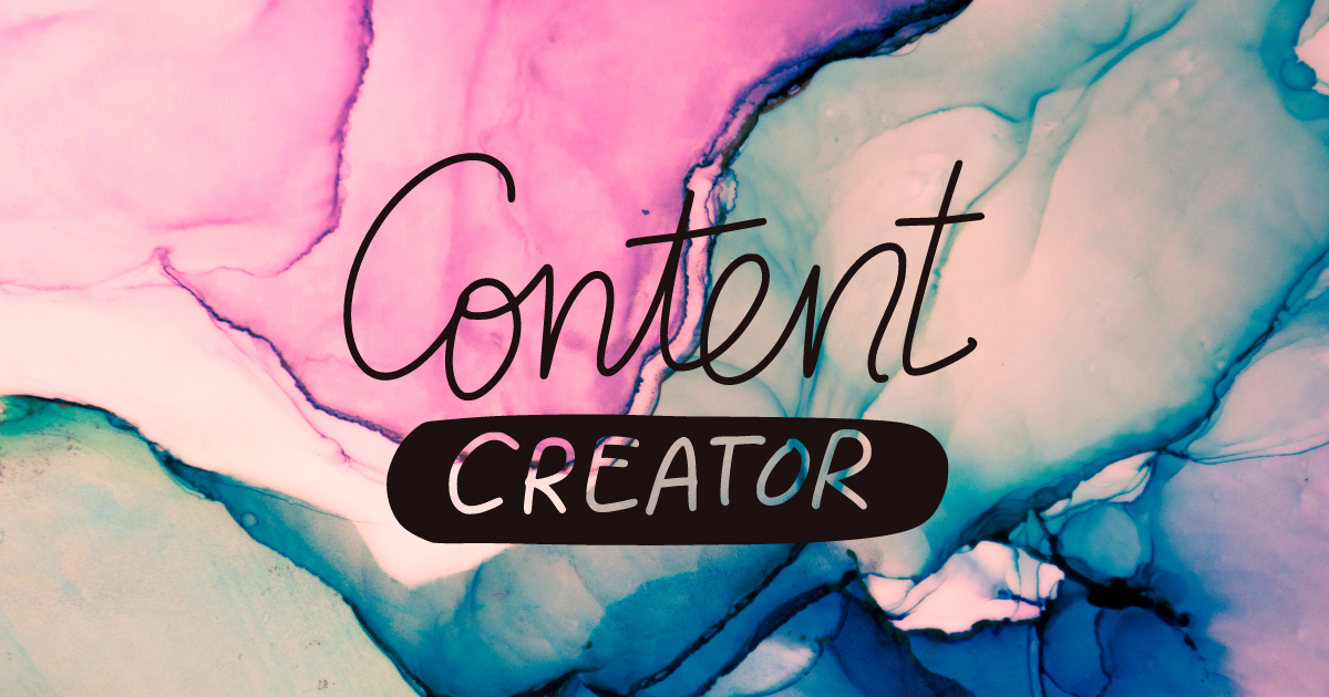 Content creator art ideas photo